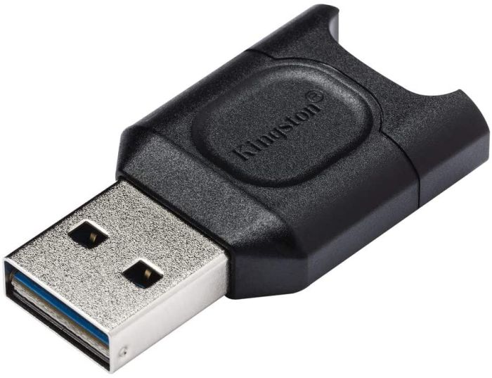 Кардрідер Kingston USB 3.2 Type-A > microSD UHS-II Чорний