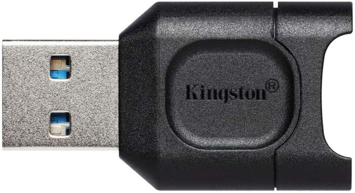 Кардрідер Kingston USB 3.2 Type-A > microSD UHS-II Чорний