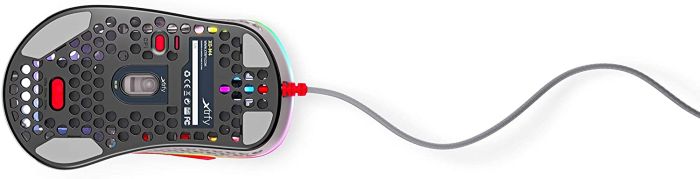 Мышь Xtrfy M4, USB-A, RGB, Retro