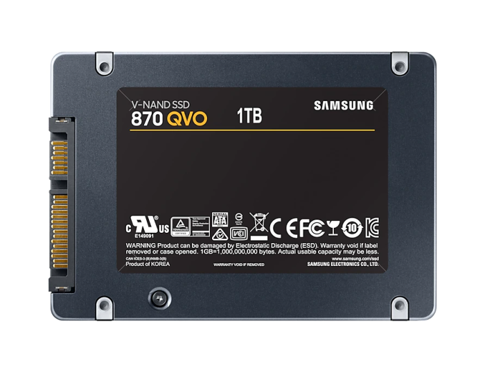 SSD Samsung 2.5" 1TB SATA 870QVO