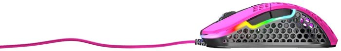 Mouse Xtrfy M4, USB-A, RGB, Рожевий