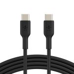Кабель USB-C > USB-C заряджання/синхронізації Belkin 1м, 60Вт, Type-C, PVC, чорний