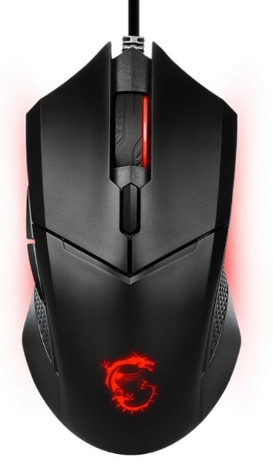 Мышь MSI Clutch GM08, Red, USB-A, чёрный