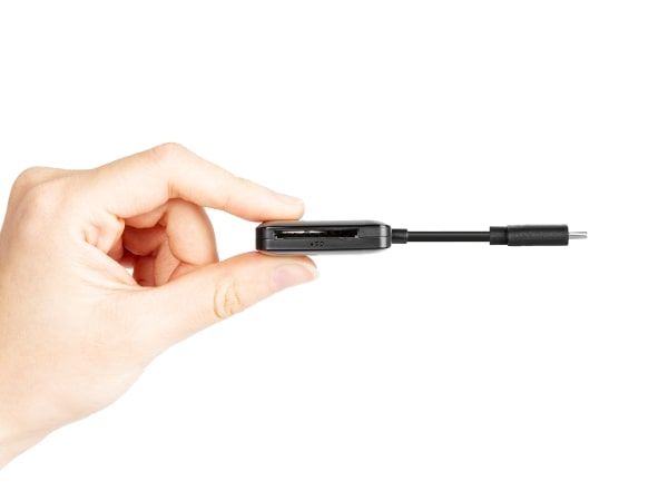 Кардрідер Transcend USB 3.2 Type-C > microSD/SD Чорний