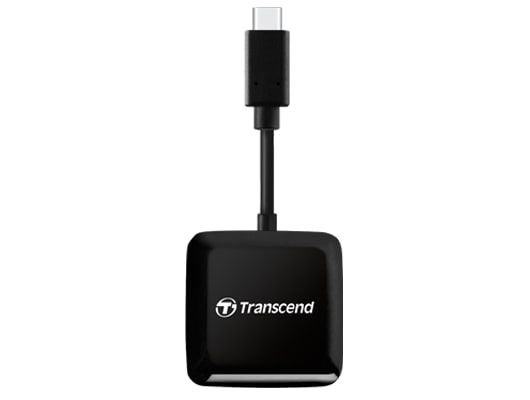 Кардрідер Transcend USB 3.2 Type-C > microSD/SD Чорний