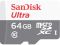 SanDisk microSD   64GB C10 UHS-I R100MB/s Ultra