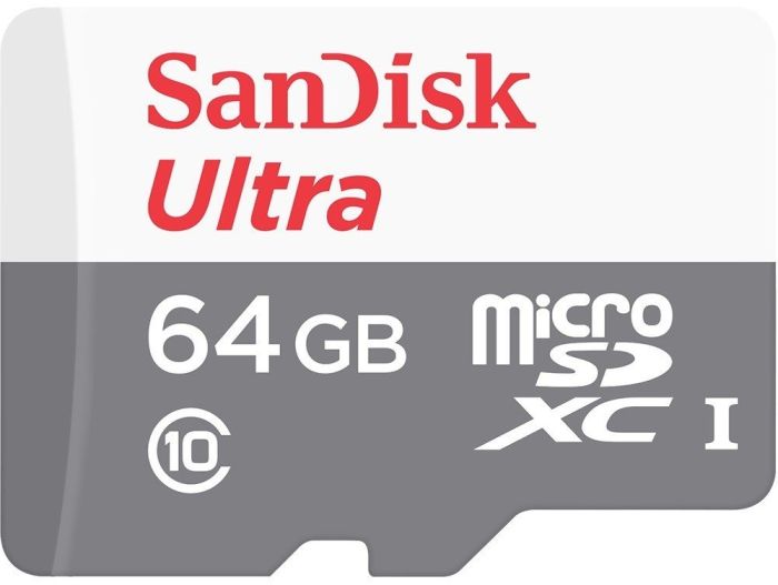 SanDisk microSD   64GB C10 UHS-I R100MB/s Ultra