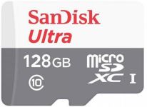 Карта пам'яті SanDisk microSD  128GB C10 UHS-I R100MB/s Ultra