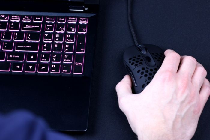 Мышь игровая Dream Machines DM6 HOLEY USB Black