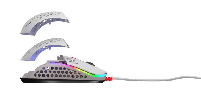 Мышь Xtrfy M42, USB-A, RGB,  Retro