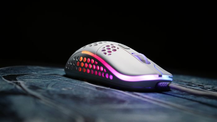 Mouse Xtrfy M42, USB-A, RGB,  Білий