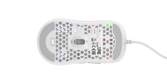 Mouse Xtrfy M42, USB-A, RGB,  Білий