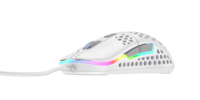 Mouse Xtrfy M42, USB-A, RGB,  Білий