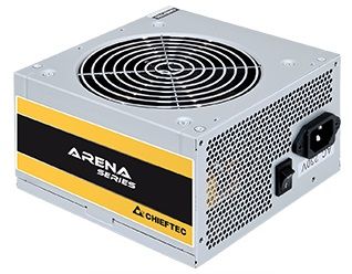 Блок питания CHIEFTEC iArena  (400W), >85%, 120мм, 1xMB 24pin(20+4), 1xCPU 8pin(4+4), 2xMolex, 3xSATA, 1xPCIe 8pin(6+2), Bulk