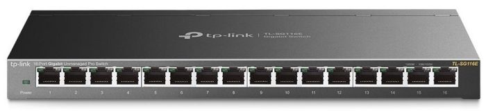 TP-LINK Switch  16xGE, WebSmart TP-Link TL-SG116E