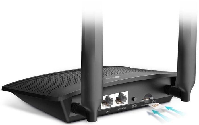 TP-LINK Router  N300, 4G/LTE, 1xFE LAN, 1xFE WAN TP-Link TL-MR100