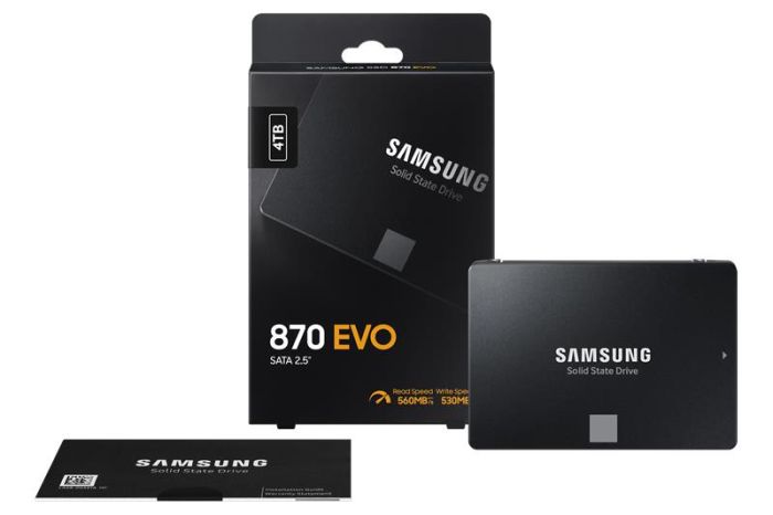 Накопитель SSD Samsung  2.5" 4TB SATA 870EVO