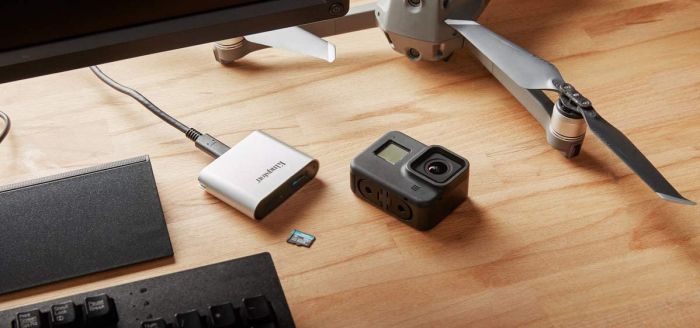 Kingston USB 3.2 Type-C > 2x microSD UHS-II Workflow Silver