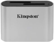 Кардрідер Kingston USB 3.2 Type-C > 2xSD UHS-II Workflow Срібний