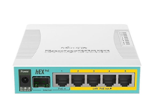 MikroTik Router hEX PoE