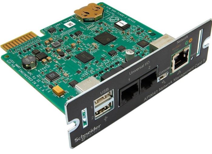 Мережева карта APC UPS Network Management Card 3 with Environmental Monitoring