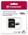 Карта памяти Transcend microSD  128GB C10 UHS-I U3 A2 R160/W90MB/s + SD