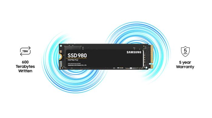 Накопичувач SSD Samsung M.2 1TB  PCIe 3.0 980