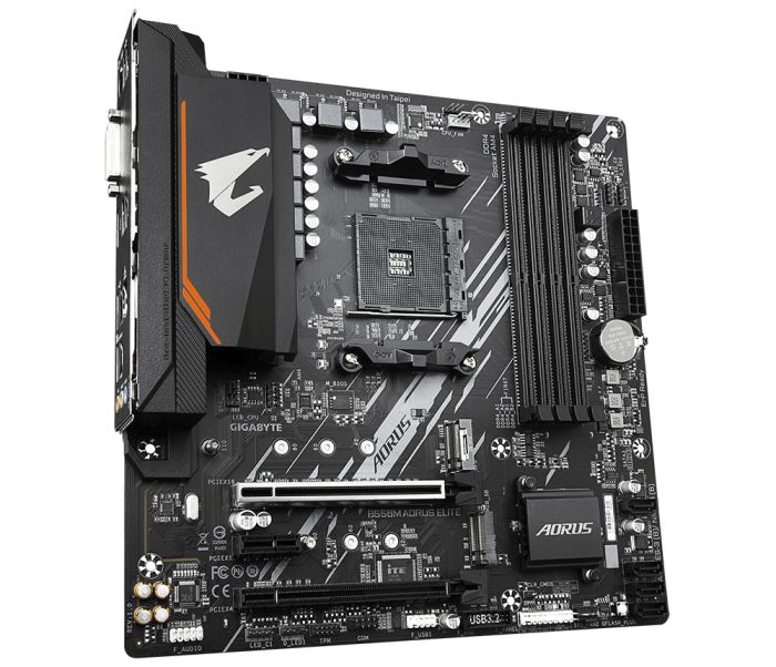 Материнська плата GIGABYTE B550M AORUS ELITE sAM4 B550 4xDDR4 M.2 HDMI DP mATX