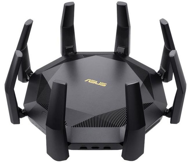 ASUS Router RT-AX89X AX6000, 8xGE LAN, 1xGE WAN, 1x10GE, 1xSFP+, 2xUSB3.1, MESH
