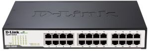 Комутатор   24xGE, Некерований D-Link DGS-1024D
