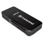 Кардрідер Transcend USB 3.1 Type-A > microSD/SD Чорний