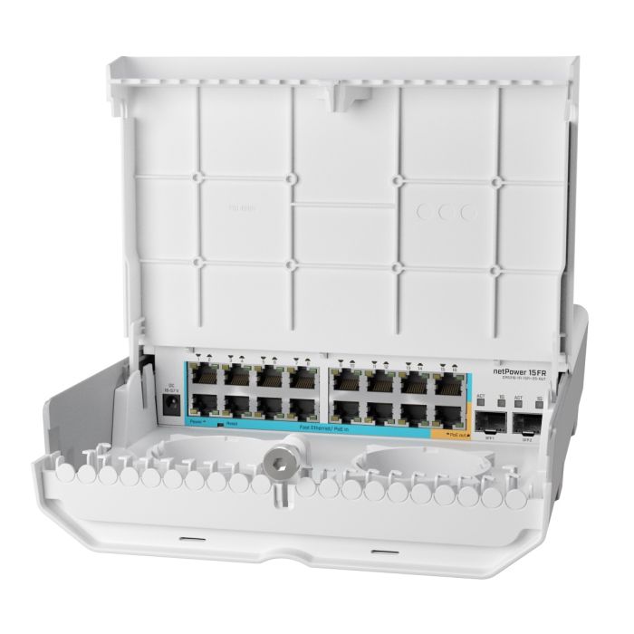 MikroTik Cloud Router Switch netPower 15FR MikroTiK CRS318-1FI-15FR-2S-OUT