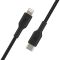 Belkin сable USB-С > Lightning charge/data, 2m, Type-C, BRAIDED, black