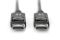 DIGITUS DisplayPort connection cable, DP M/M, 3.0m, w/interlock,  Ultra HD 4K, bl