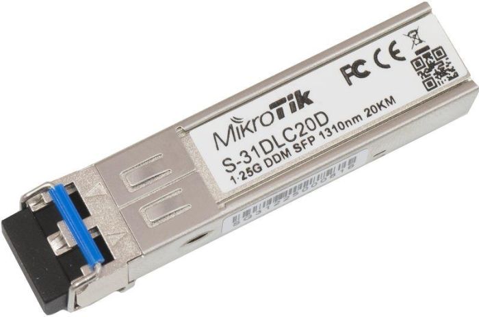 Трансивер MikroTik  SFP, 1x1000BaseLX, SM, 20км MikroTiK S-31DLC20D