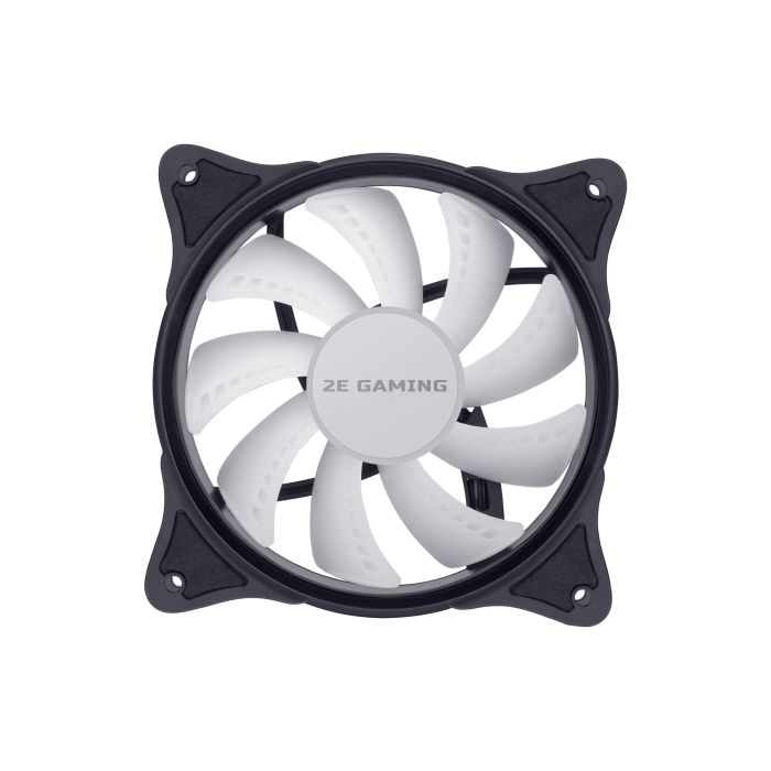 Корпусний вентилятор 2E GAMING F120IR-ARGB, 120мм, 1200rpm, 3pin, 3pin +5VARGB, 25.3dBa, чорний