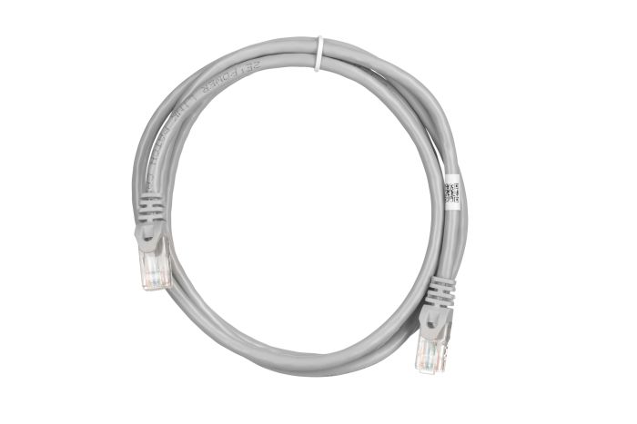 Patch Cable 2E Cat 6,UTP,RJ45, 26AWG ,7/0.16 Cu, 1.50 m, PVC,Grey