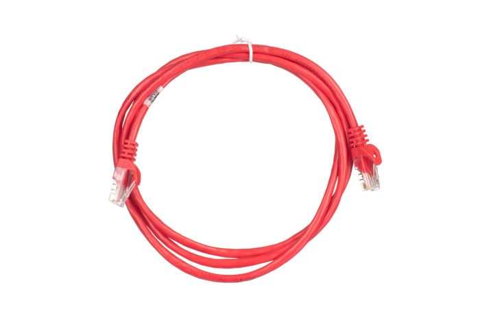 Патч-корд 2E САТ 5e, UTP, 1.50м, 26AWG, RJ45, 7/0.16, CCA, PVC, червоний