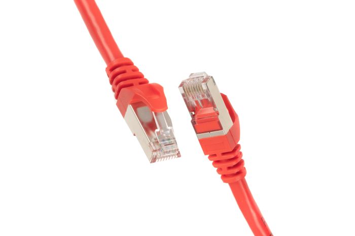 Патч-корд 2E САТ 5e, UTP, 1м, 26AWG, RJ45, 7/0.16, Cu, PVC, червоний