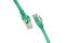 Patch Cable 2E Cat 6,Shielding S-FTP,metal foil pairs,braided cable,RJ45, 4X2 27AWG ,7/0.14 Cu, 1.50 m,PVC, Green