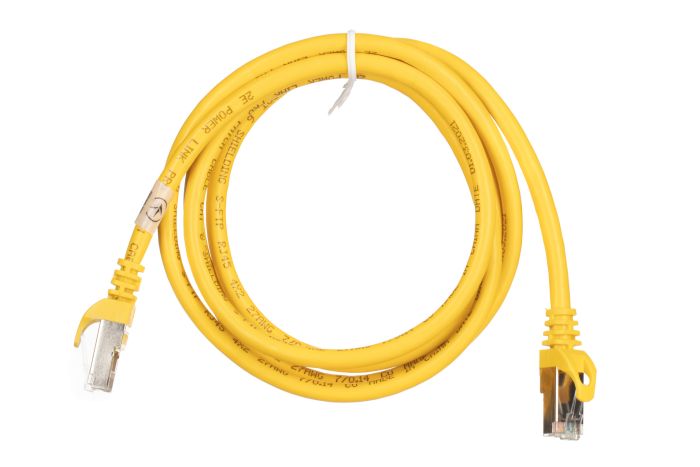 Патч-корд 2E САТ 6, S-FTP, 1.50м, 26AWG, RJ45, 7/0.16, Cu, PVC, жовтий