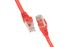 Patch Cable 2E Cat 6,Shielding S-FTP,metal foil pairs,braided cable,RJ45, 4X2 27AWG ,7/0.14 Cu, 1.50 m, PVC,Red