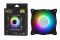 Корпусний вентилятор 2E GAMING F120IR-ARGB, 120мм, 1200rpm, 3pin, 3pin +5VARGB, 25.3dBa, чорний