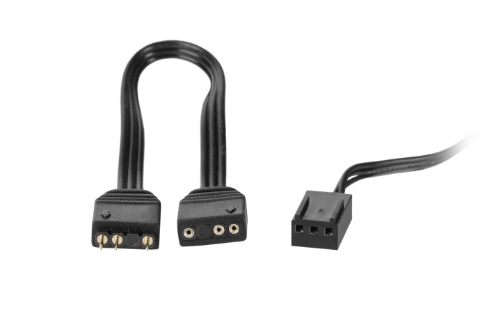 Корпусний вентилятор 2E GAMING F120IR-ARGB, 120мм, 1200rpm, 3pin, 3pin +5VARGB, 25.3dBa, чорний