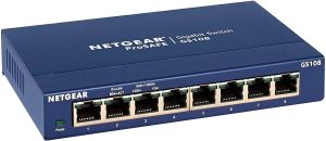 Комутатор   8xGE, Некерований NETGEAR GS108GE
