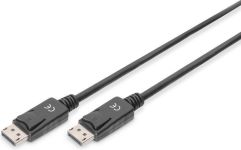 Кабель DIGITUS DisplayPort (M/M), 15м, чорний