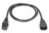 DIGITUS Cable C13 > C14 power, 1.2m, black
