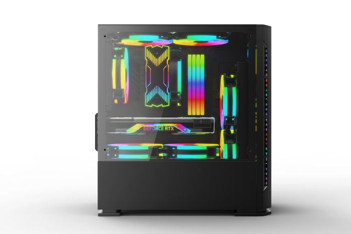 2E PC Complex Gaming AMD R5-3600, 16Gb, F480GB+1TB, NVD3060-12, B450, GB700, 650W, FreeDos