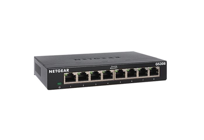NETGEAR Switch GS308 8xGE, Unmanaged