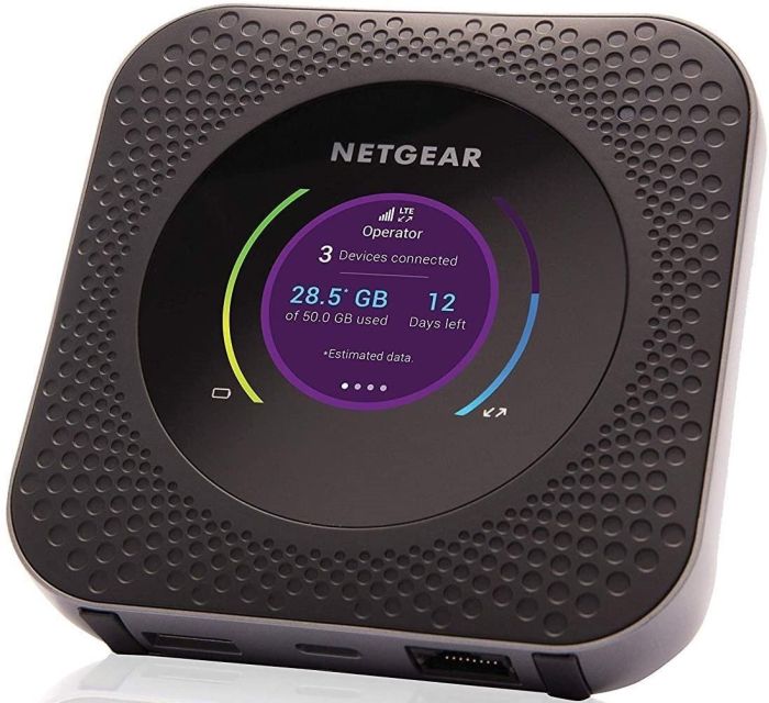 Мобільний Маршрутизатор NETGEAR MR1100 Nighthawk M1 4G/LTE, 1xGE LAN/WAN, 1xUSB, 1xUSB TypeC, 1Гбіт/с, 2xTS-9
